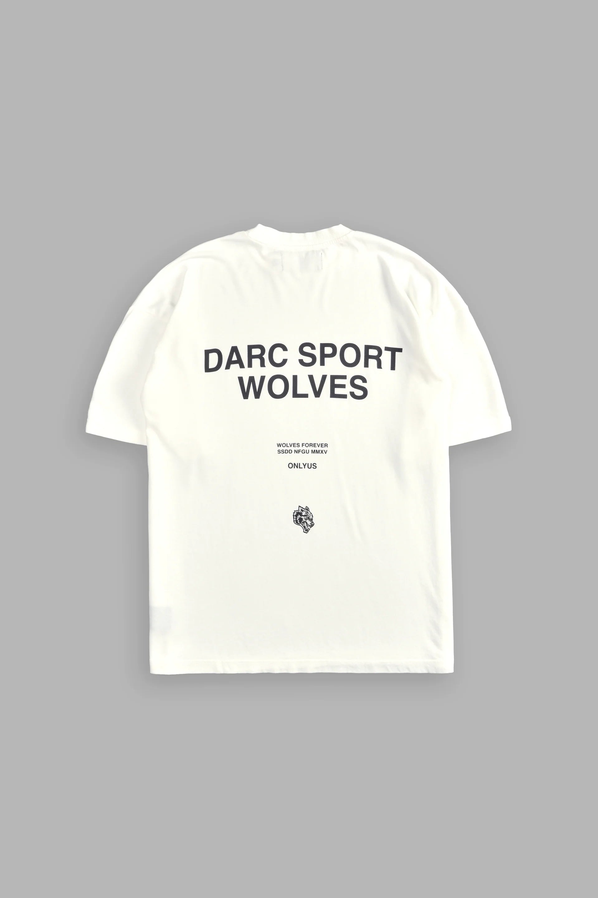 Darc Sport Wolves "Premium" Oversized Tee in Cream