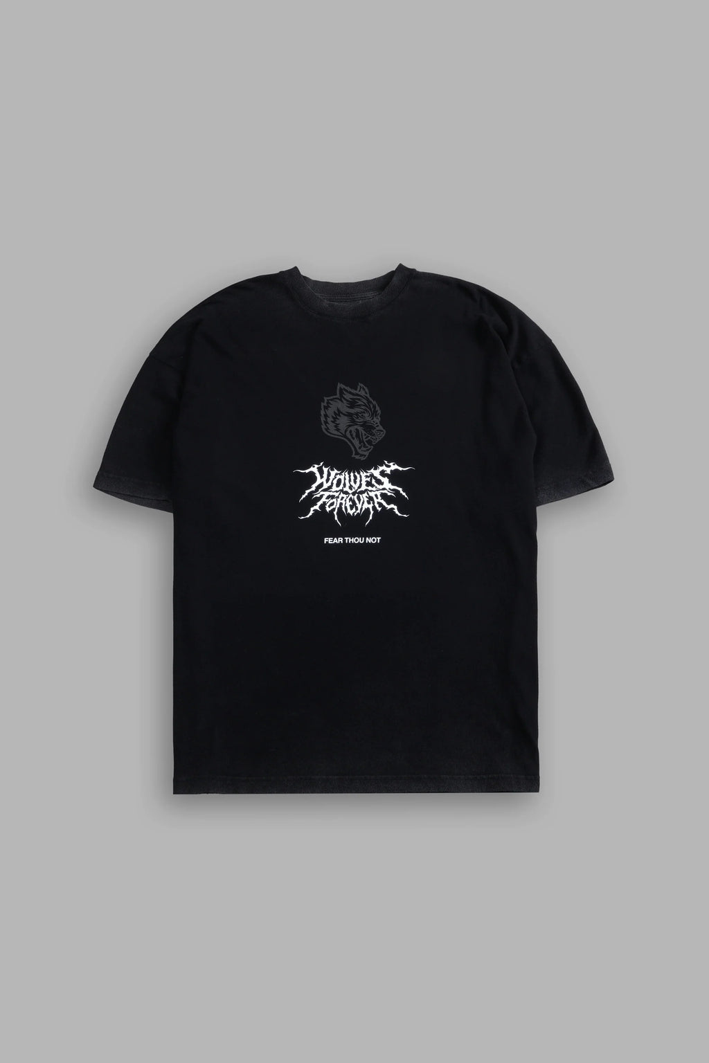 Casted Out "Premium" Oversized Tee in Black