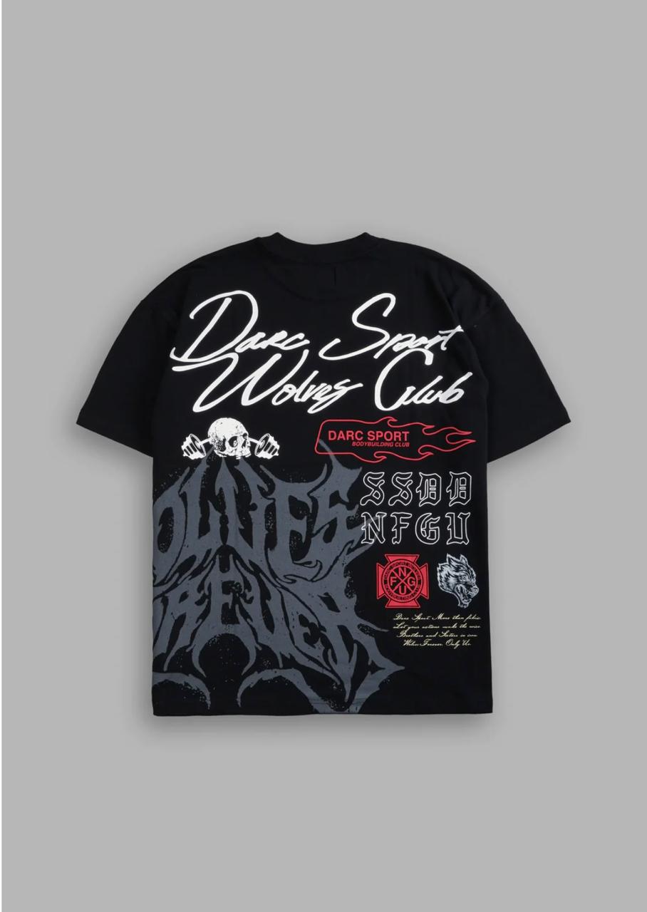 OnlyUs Forever "Premium" Oversized Tee in Black