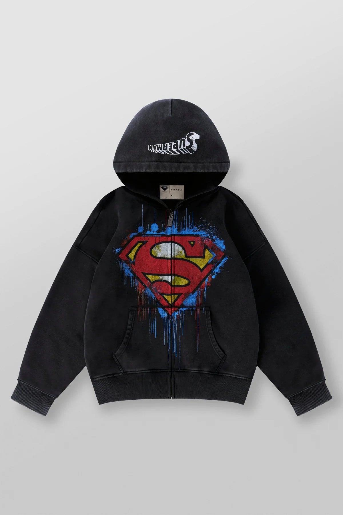 Superman Drip Zip-Ups