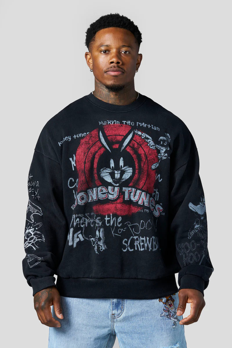 Looney Tunes Graffiti Crewnecks