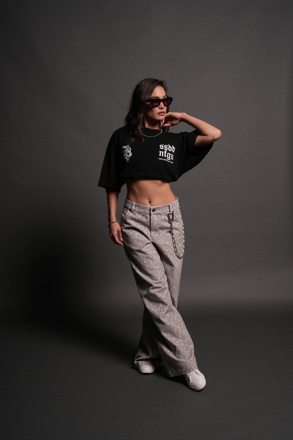 Born Stoic "Premium" Oversized Tee in Black