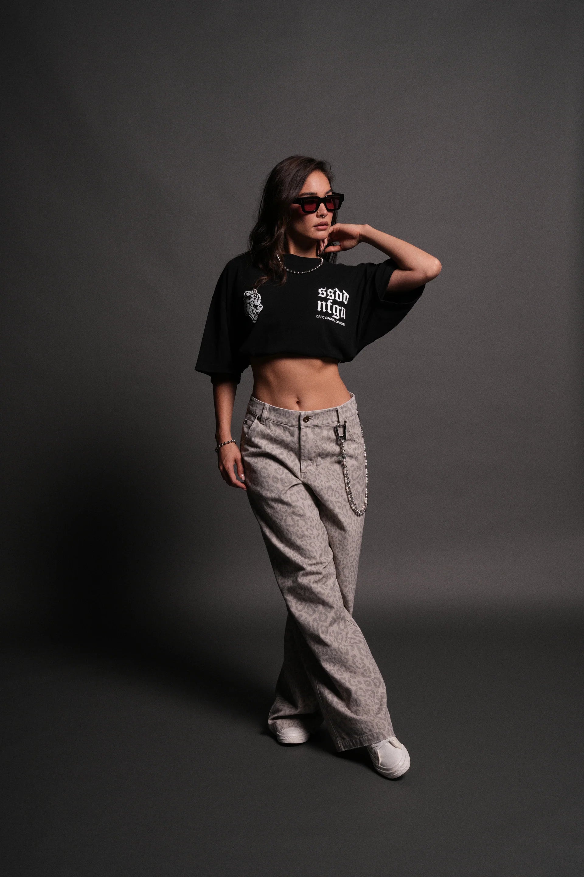 Born Stoic "Premium" Oversized Tee in Black