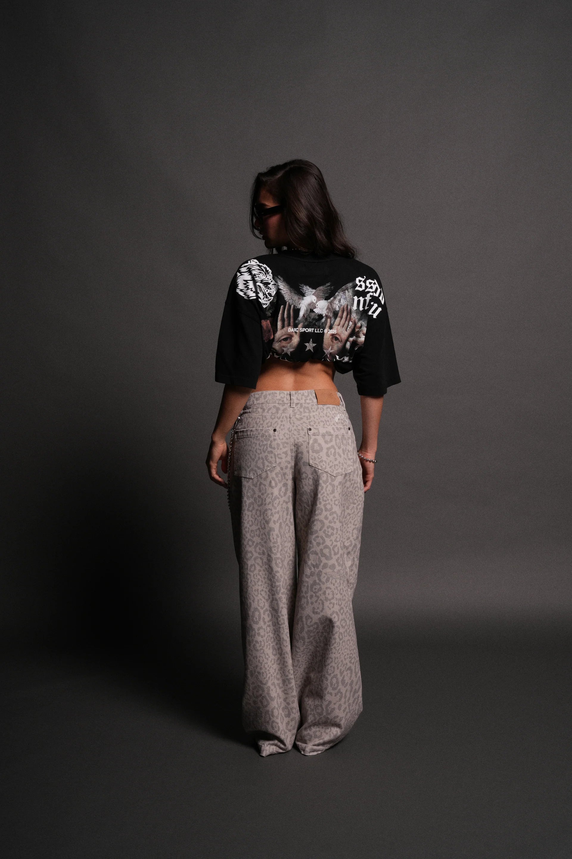 Born Stoic "Premium" Oversized Tee in Black