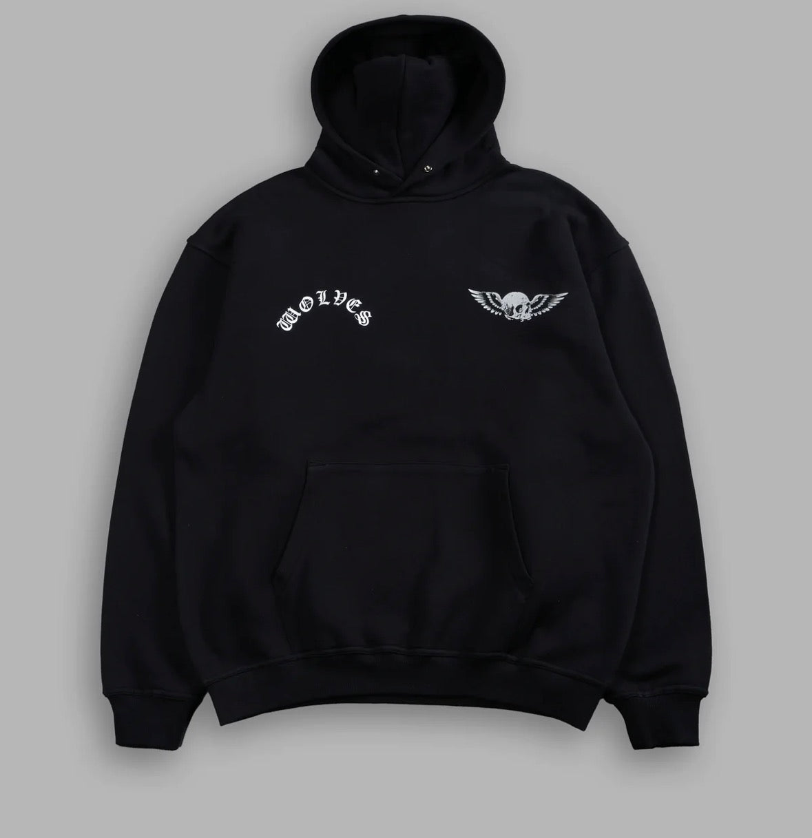 Dark Creed “PIERCE” hoodie in black