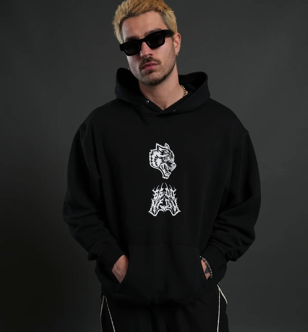 Shonens past “PIERCE” hoodie in black