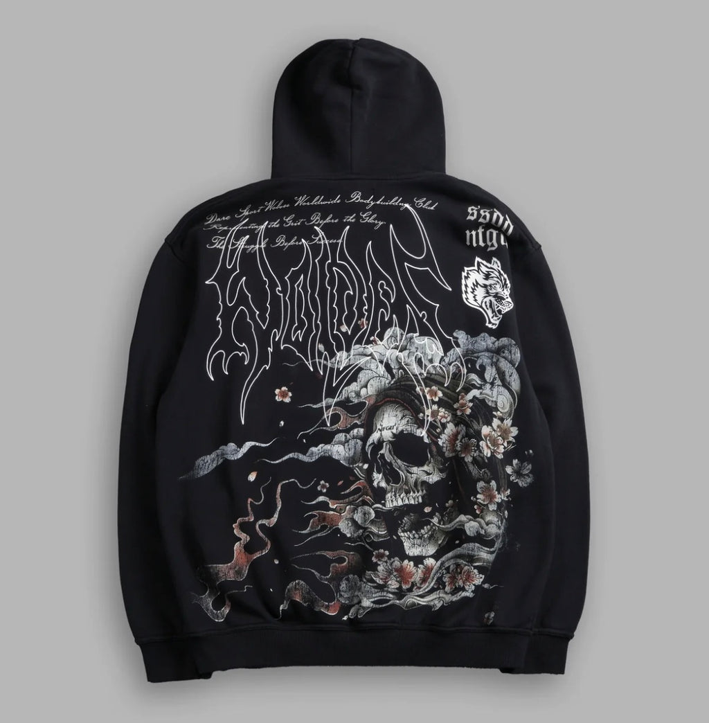 Shonens past “PIERCE” hoodie in black