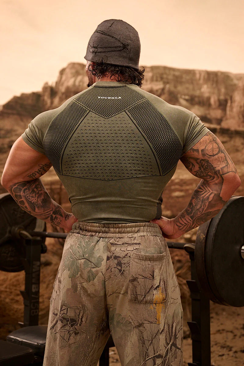 Camisetas de compresión Gold's Iron Legacy