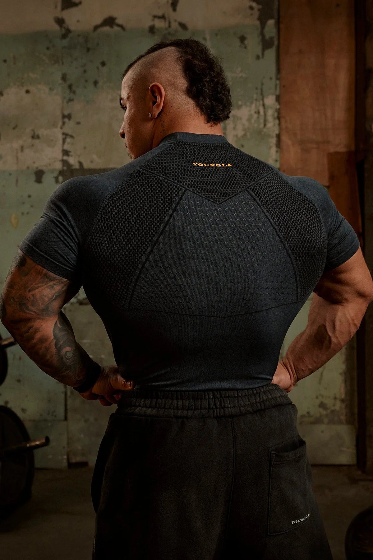 GOLD'S IRON LEGACY COMPRESSION TEES