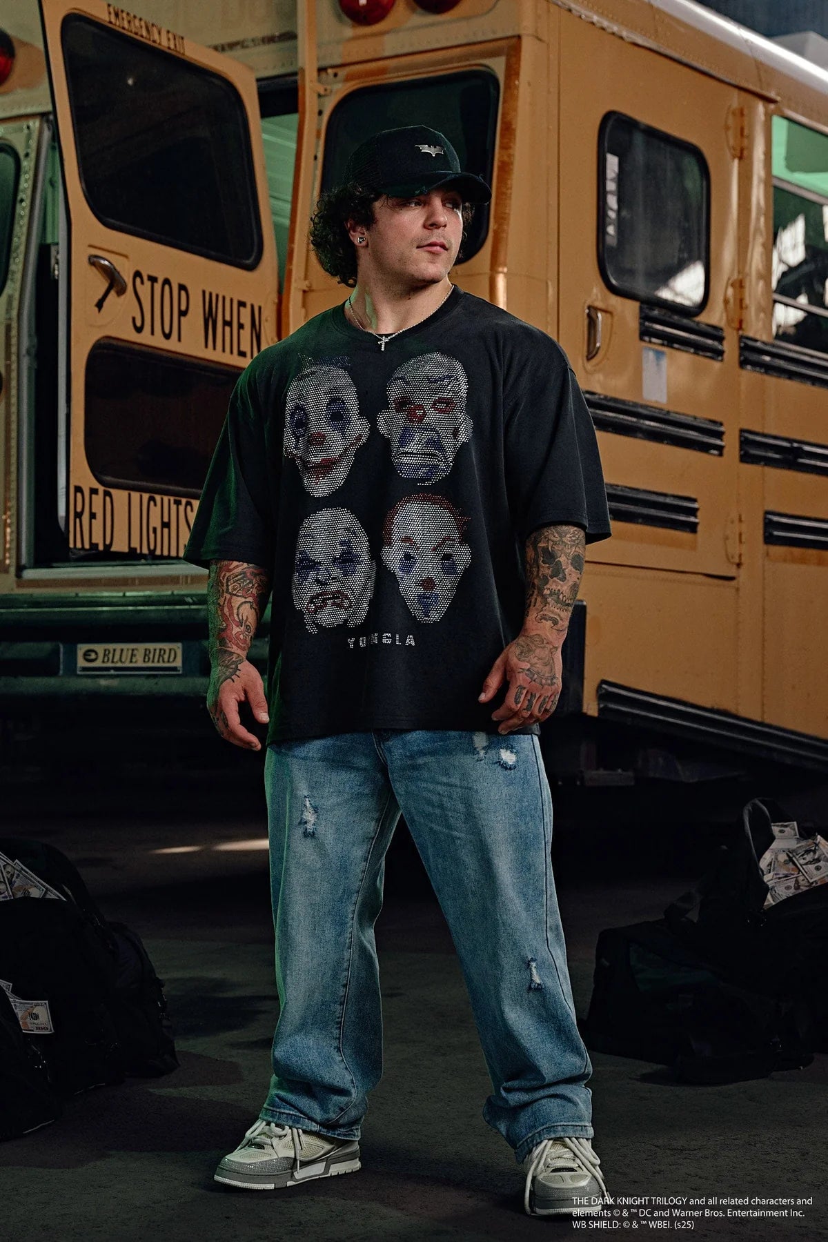 Batman Rhinestone Tees