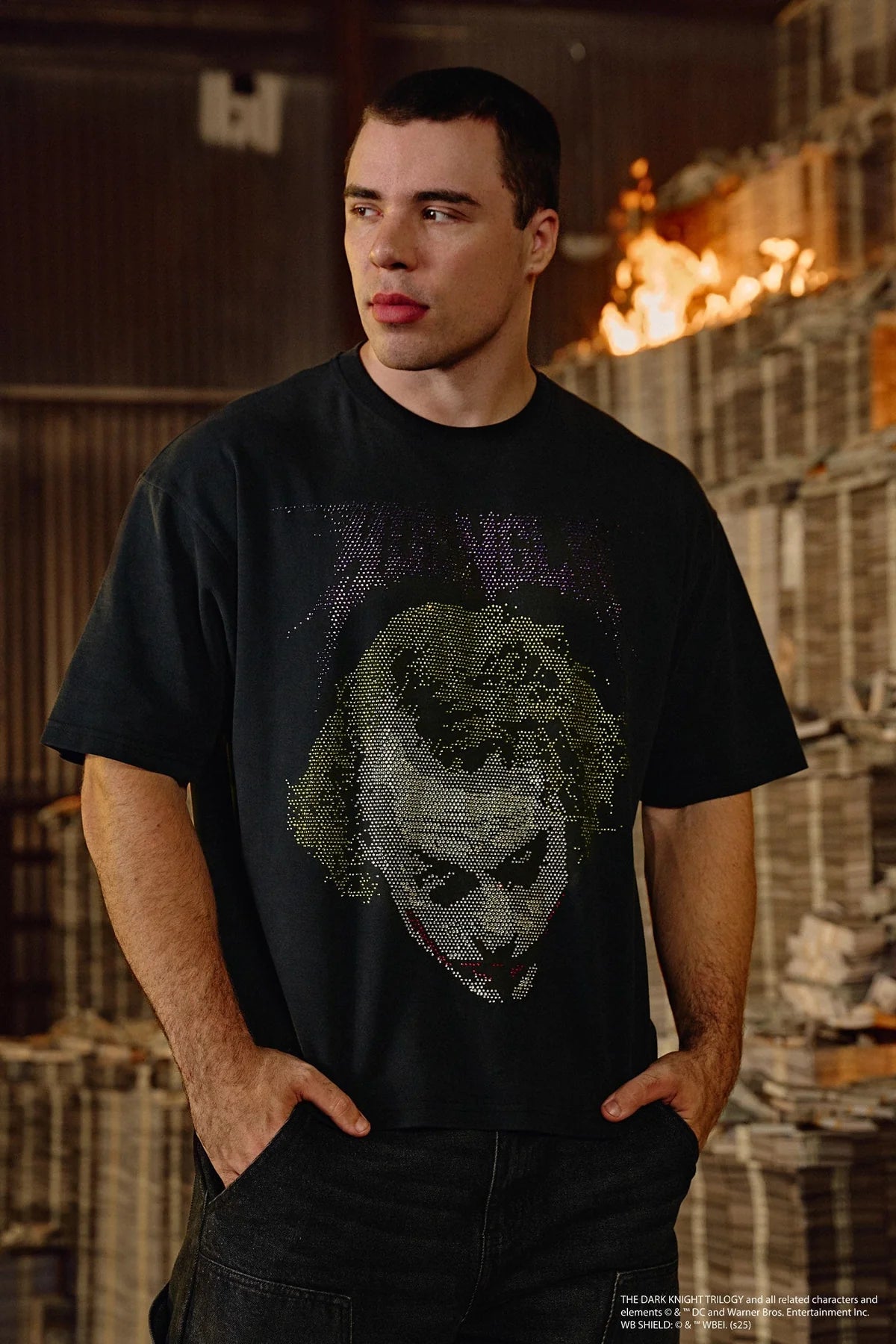 Batman Rhinestone Tees