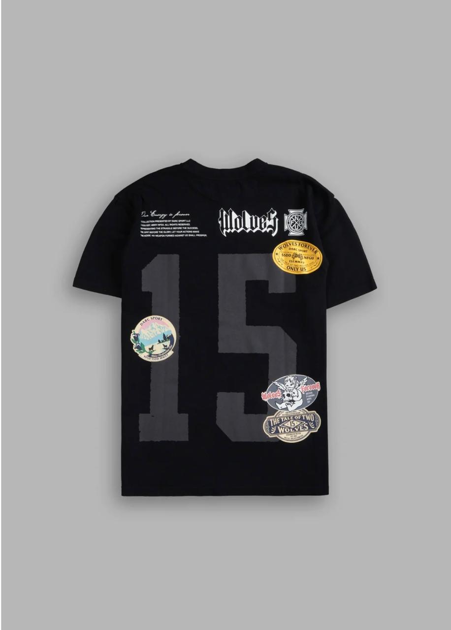 Our Badges "Premium Classic" Tee in Black