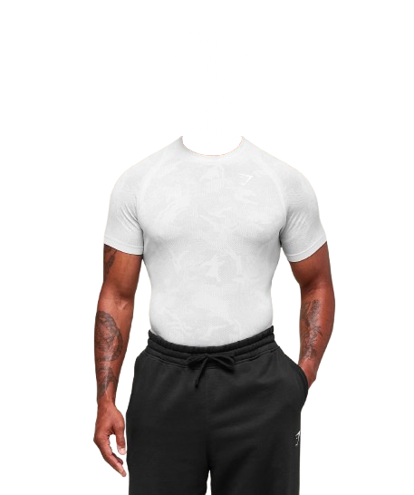 Geo seamless T shirt