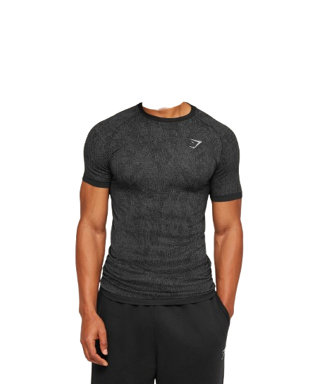 Geo Seamless Grid T-Shirt