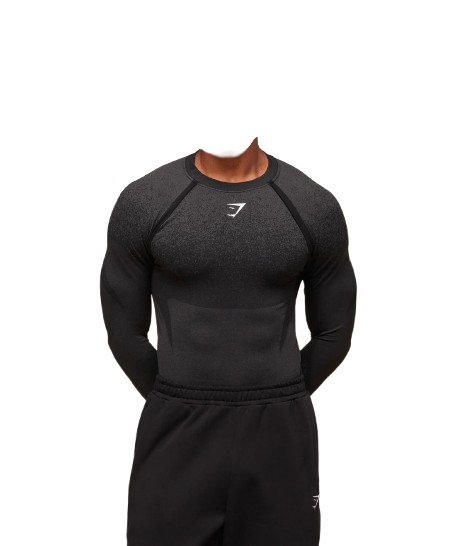 Shadow Seamless Long Sleeve T-Shirt